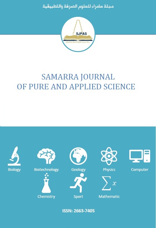 					View Vol. 2 No. 1 (2020): Samarra Journal of Pure and Applied Science
				
